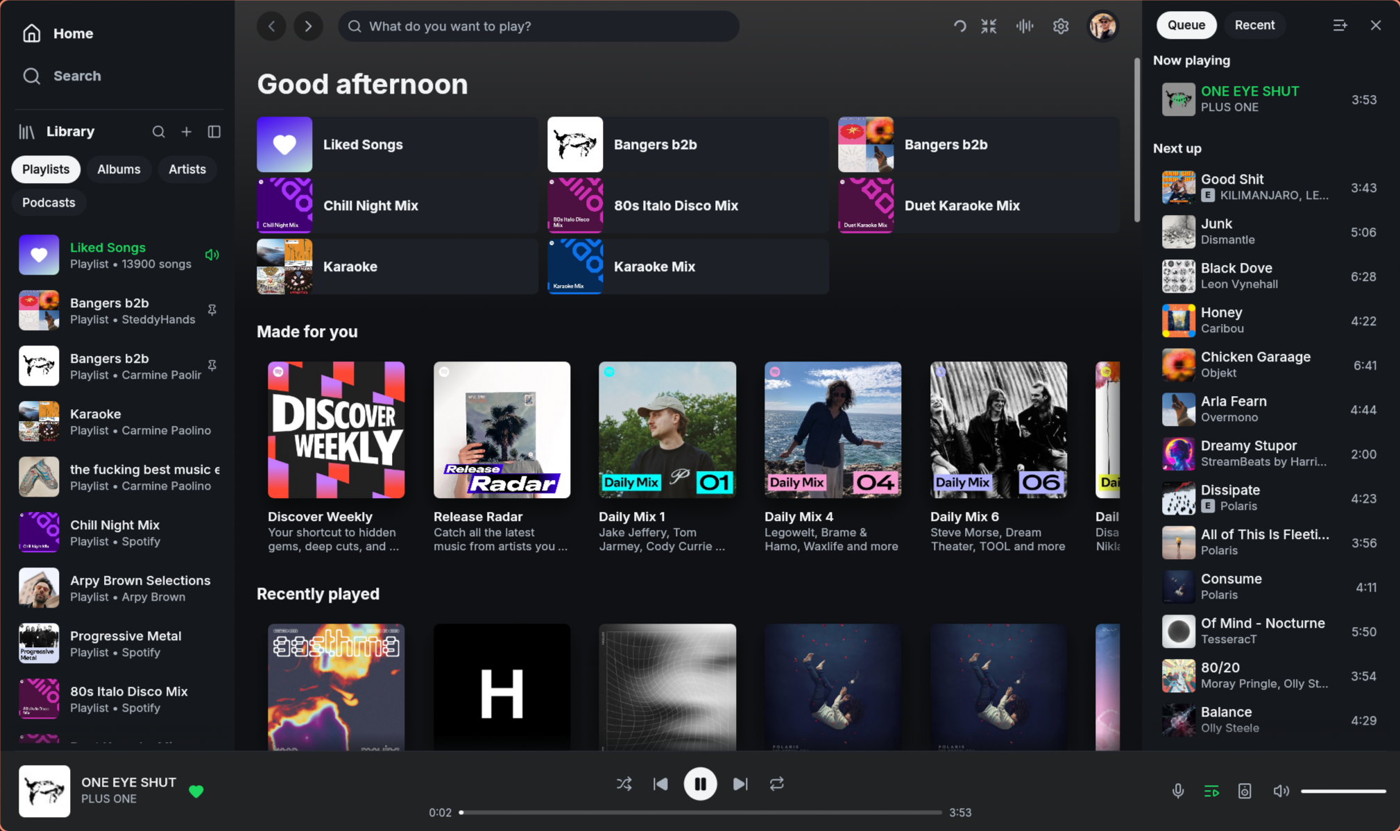 spotifast website preview