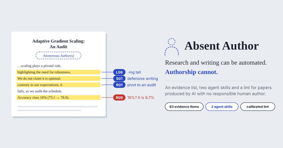 absent-author website preview