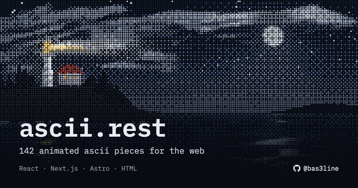 ascii website preview