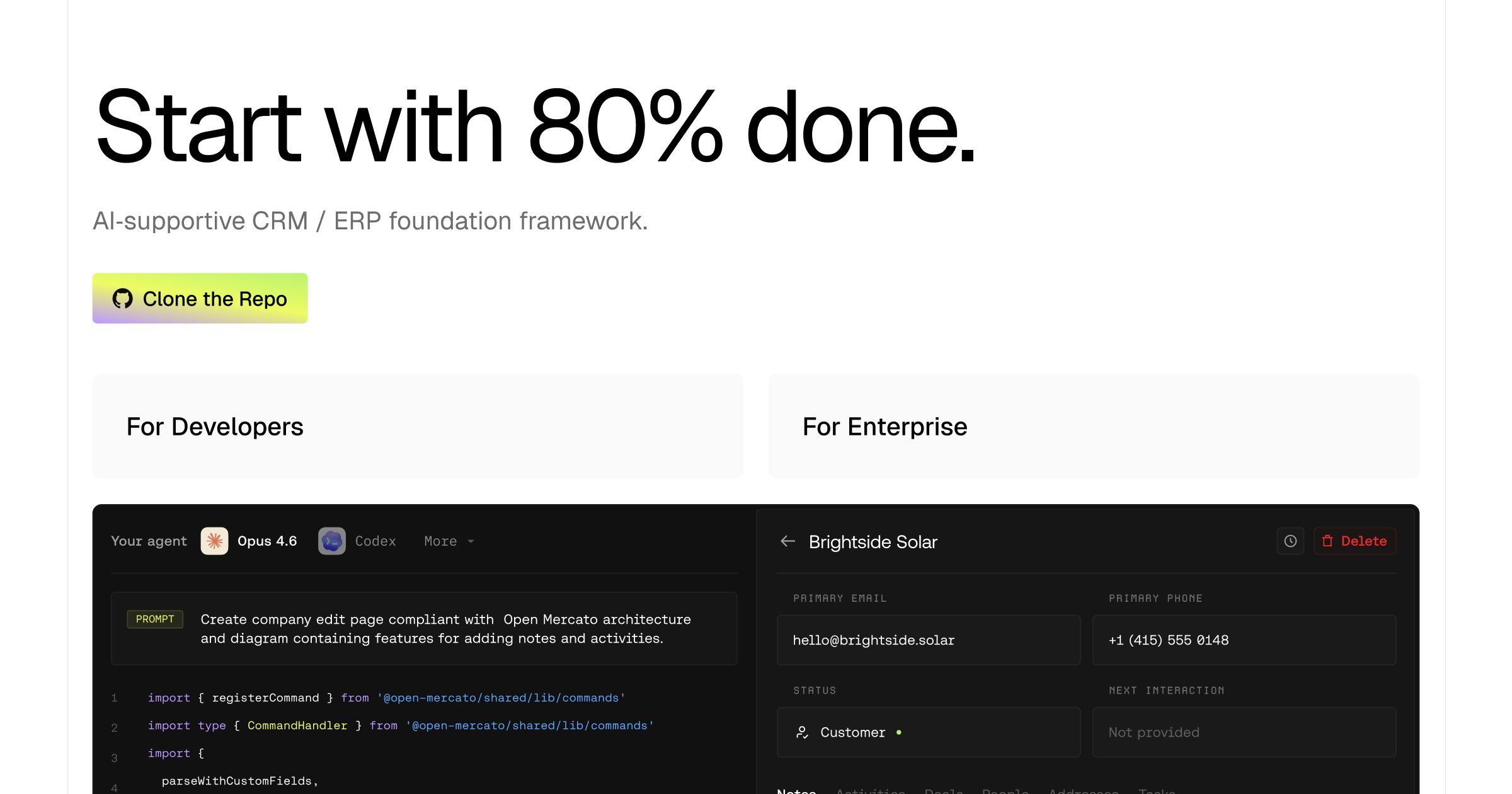 cezar website preview