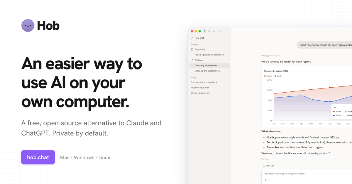hob website preview