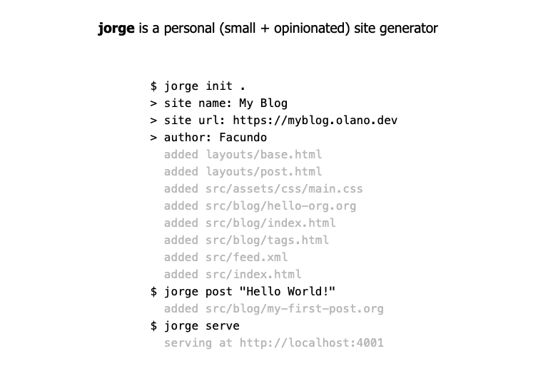 jorge website preview