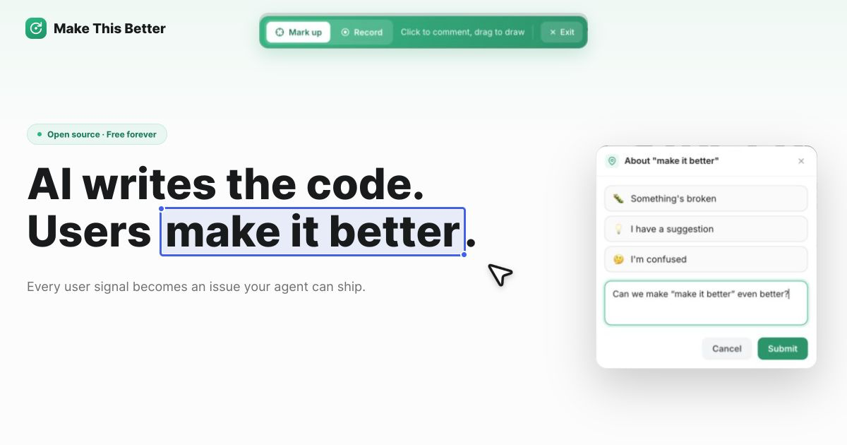makethisbetter-js website preview