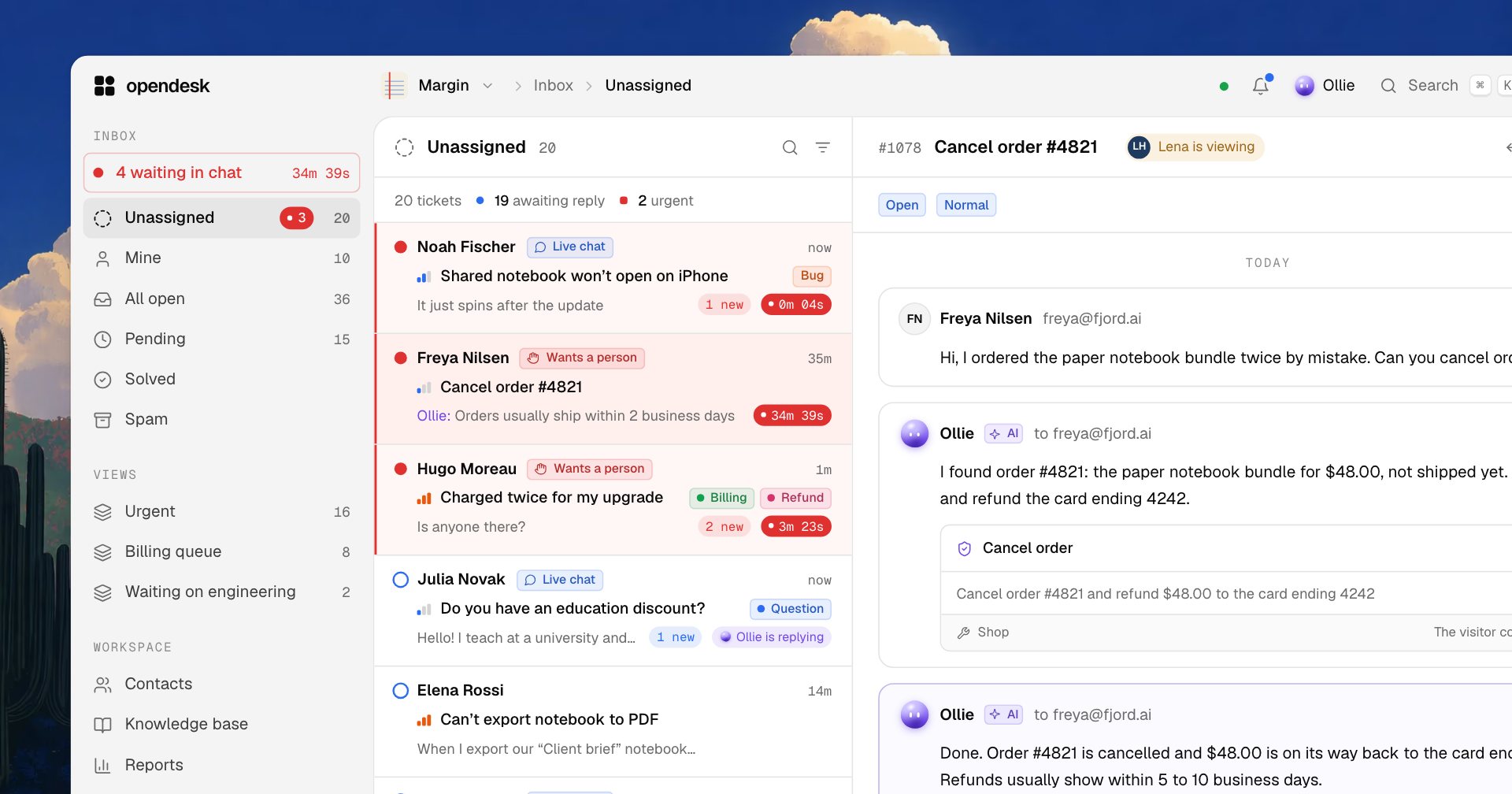 opendesk website preview