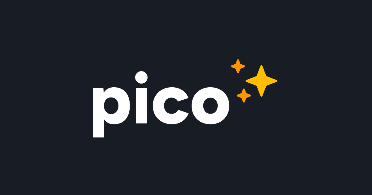 pico website preview