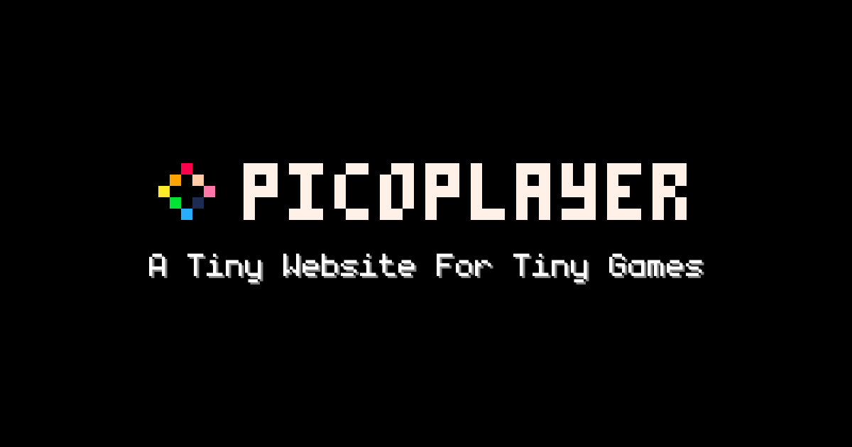 PicoPlayer website preview