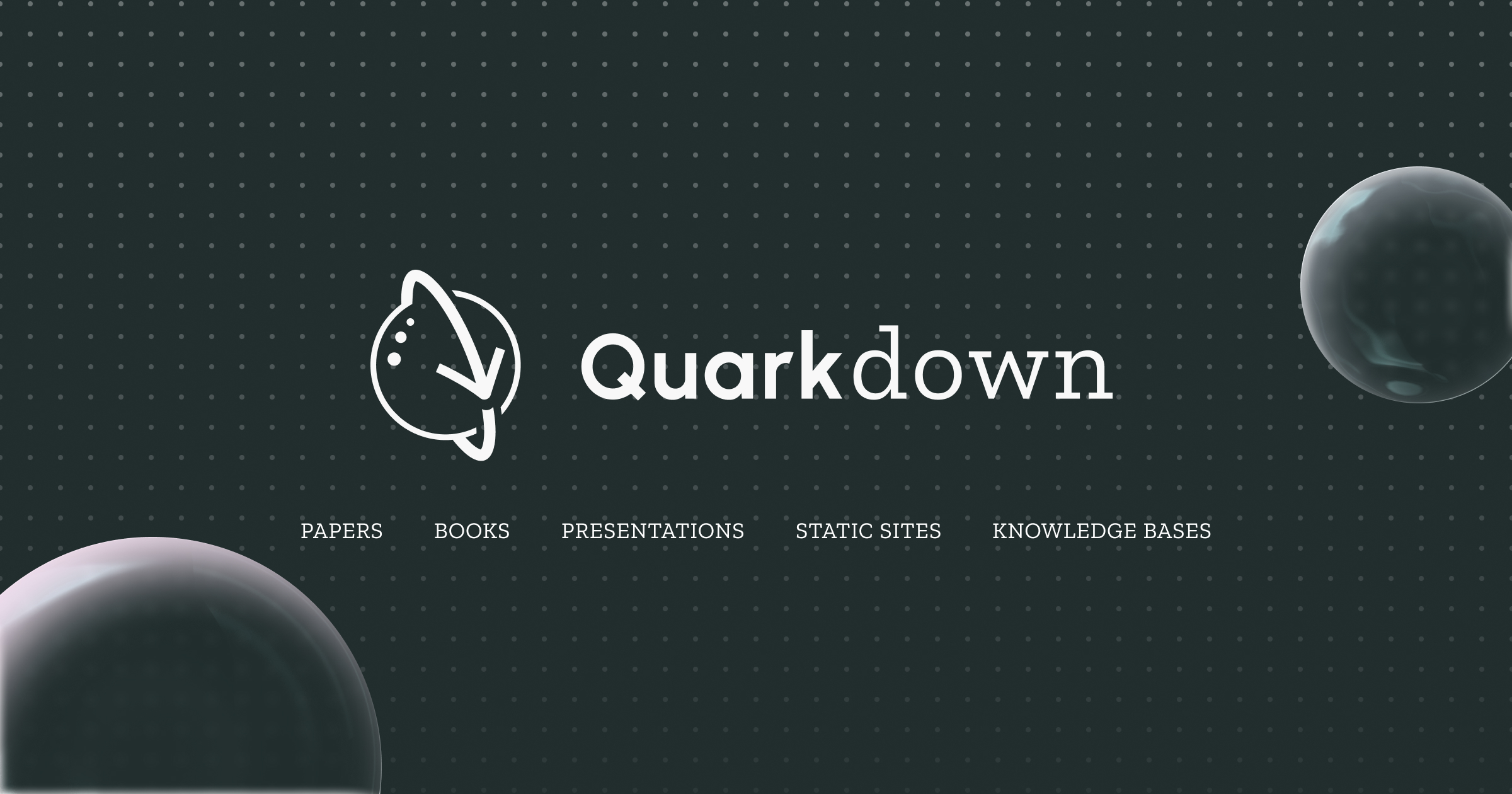 quarkdown website preview