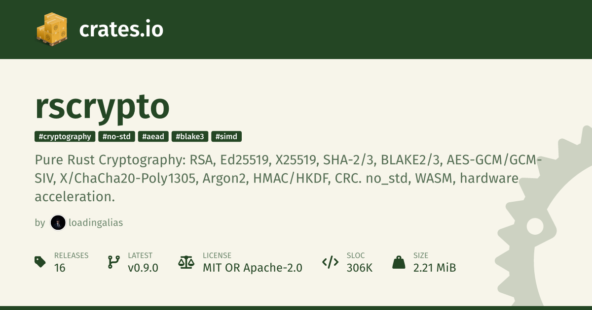 rscrypto website preview
