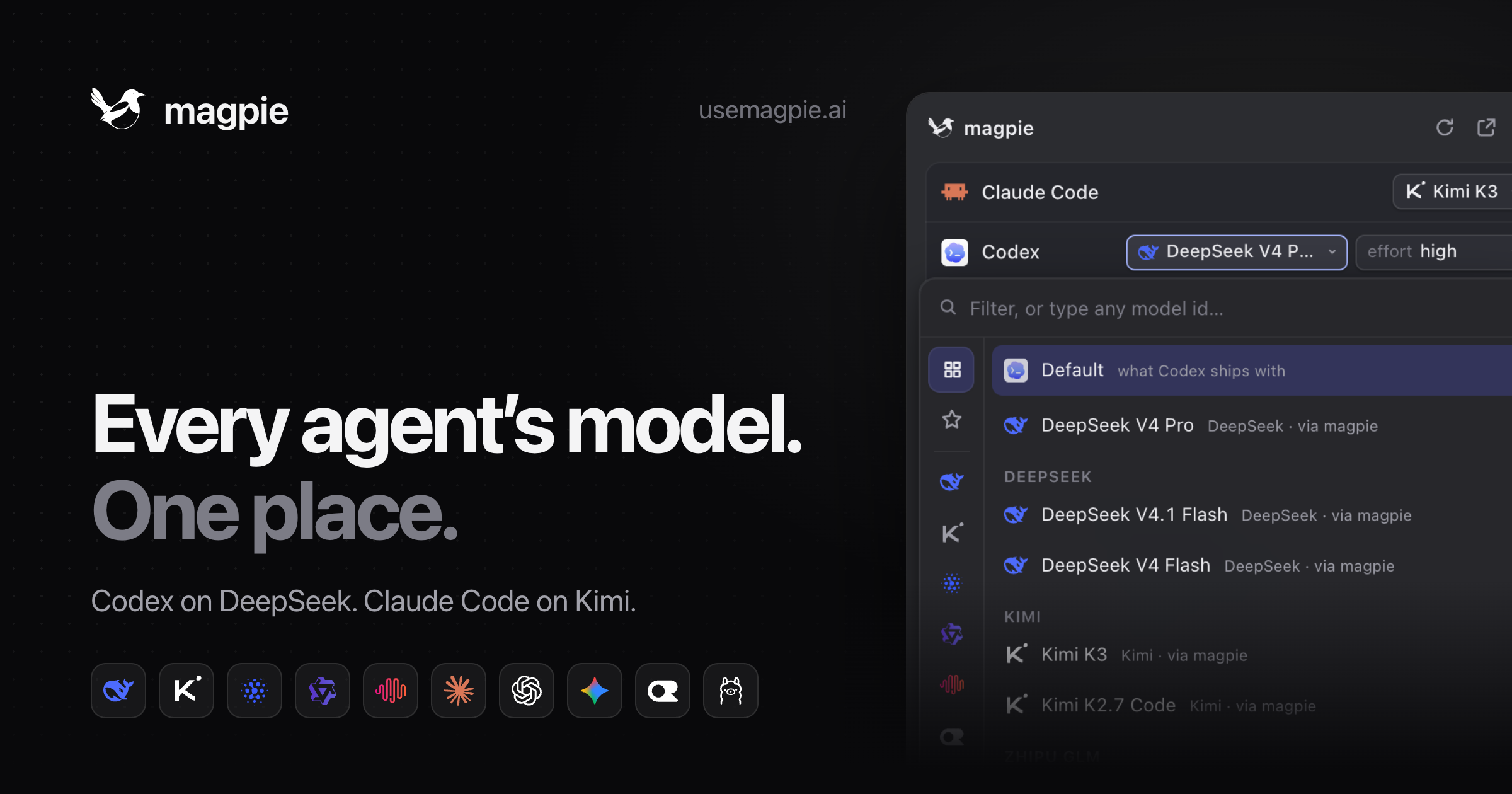 magpie website preview