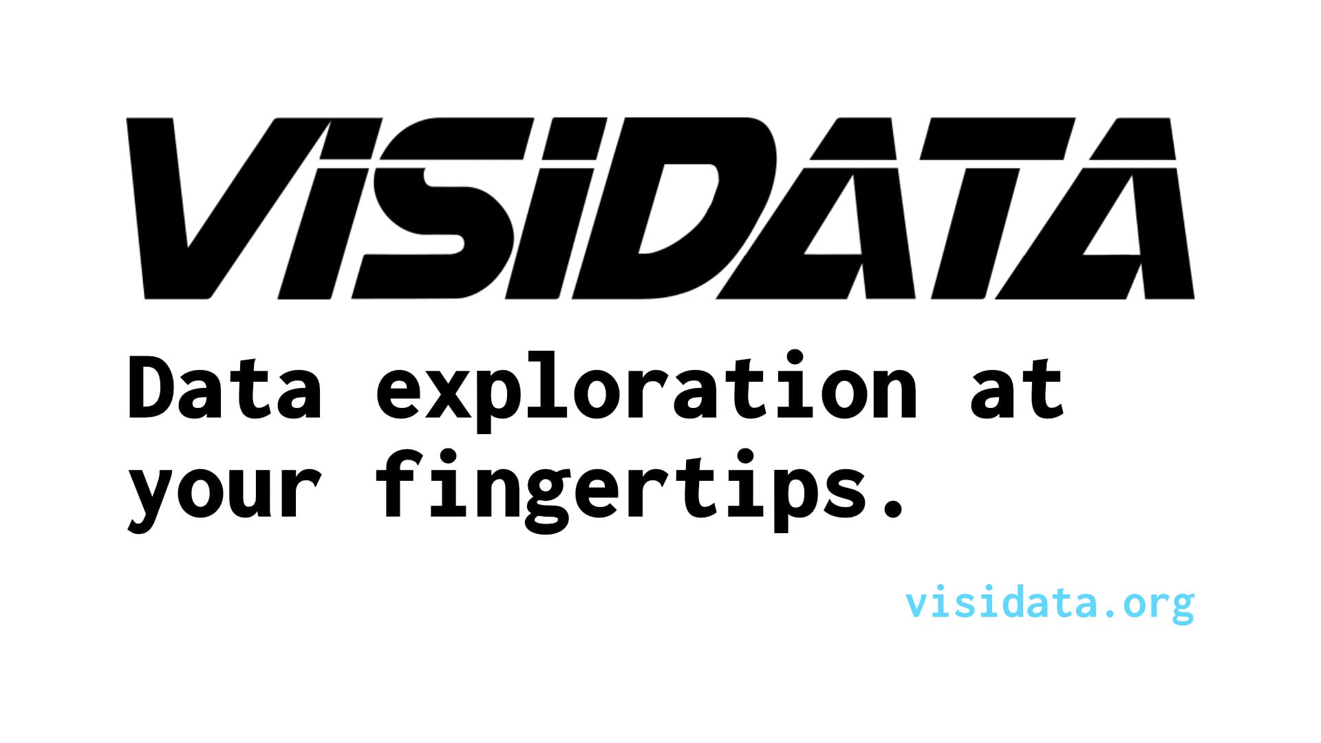 visidata website preview